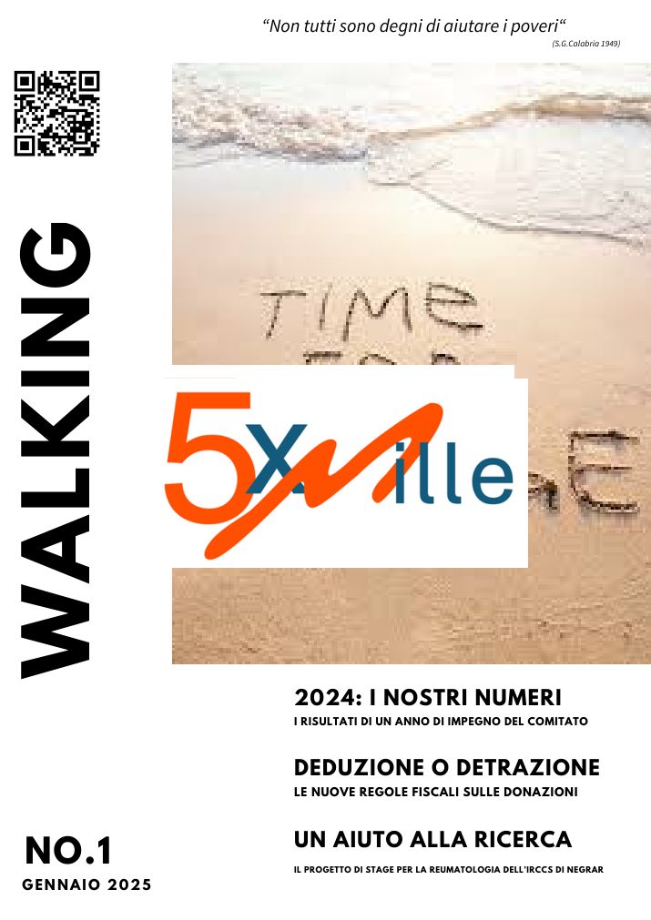 Copertina Walking Gennaio 2025